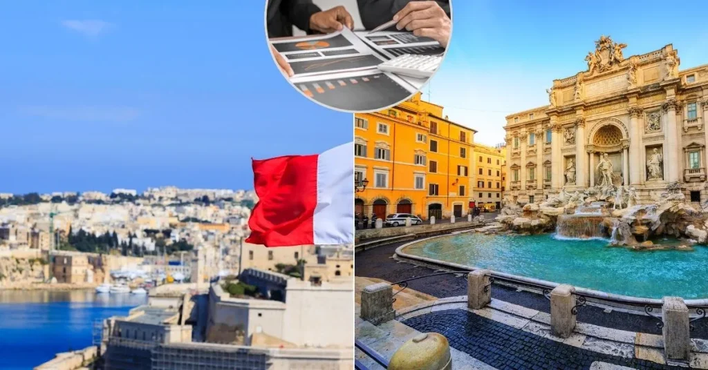 Aprire Azienda a Malta e Vivere in Italia